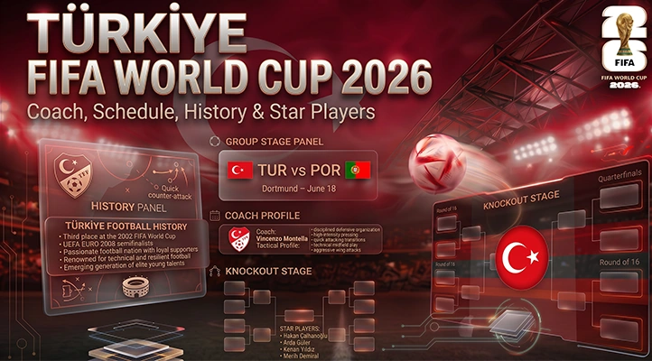 Türkiye FIFA World Cup 2026_ Coach, Schedule, History & Star Players