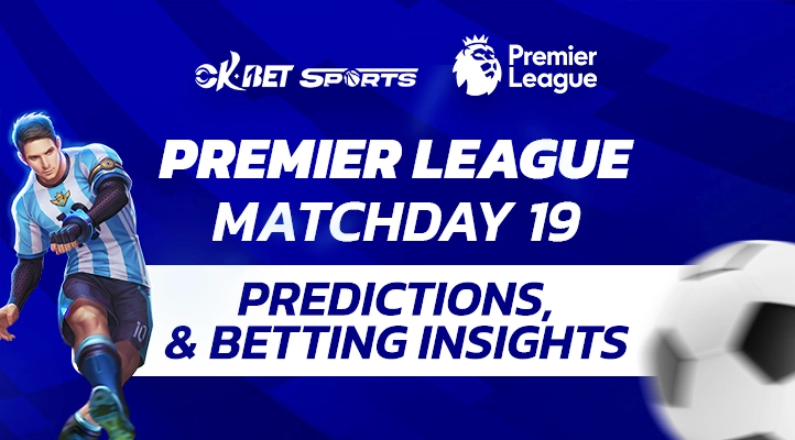 Premier League A graphics of color blue background with a text