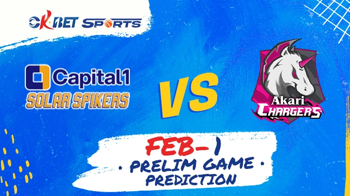 capital1 vs akari chargers pvl game prediction february 1, 2025
