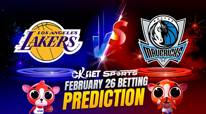 los angeles lakers vs dallas mavericks a logo of 2 nba teams