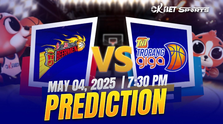 two logo of pba teams san miguel vs tnt