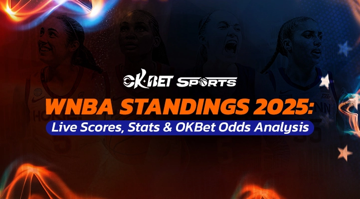 wnba standing 2025 | live scores, stats & okbet odds breakdown