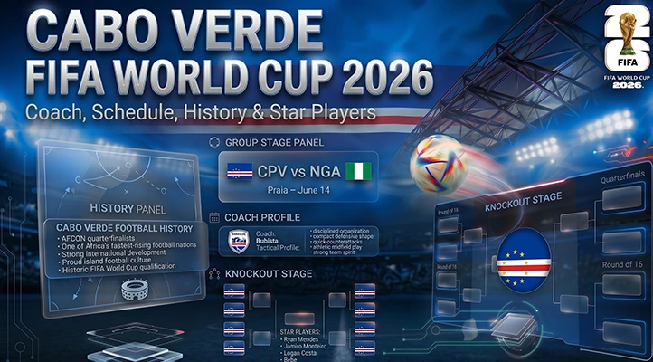 Cabo Verde FIFA World Cup 2026_ Coach, Schedule, History & Star Players
