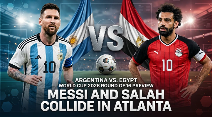 Argentina vs. Egypt_ World Cup 2026 Round of 16 Preview &mdash; Messi and Salah Collide in Atlanta